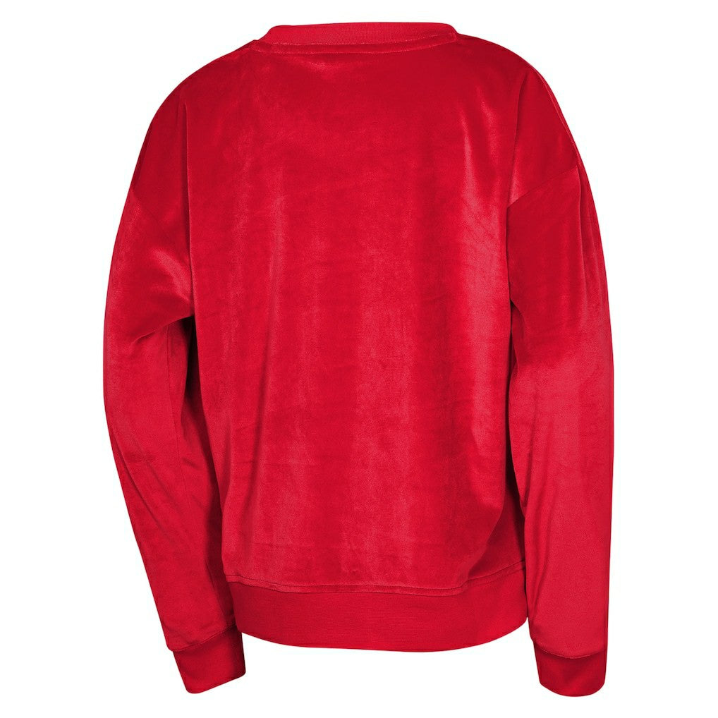 Chicago Bulls Outerstuff Youth Girls Step Back Sweatshirt Red