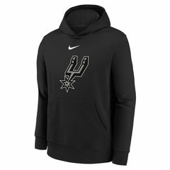San Antonio Spurs Youth 2025/26 Club Fleece Hoodie Black