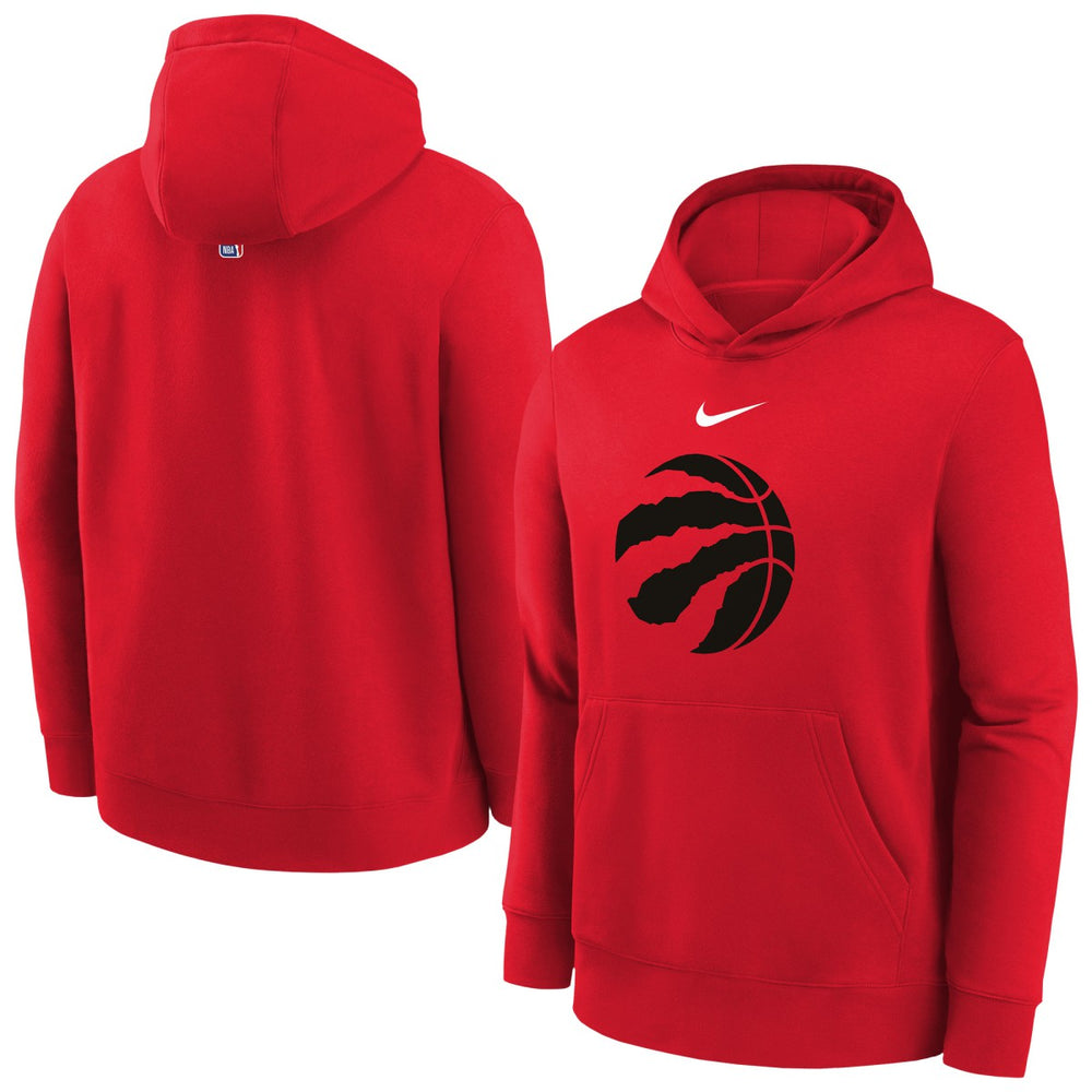 Toronto Raptors Youth 2025/26 Club Fleece Hoodie Red