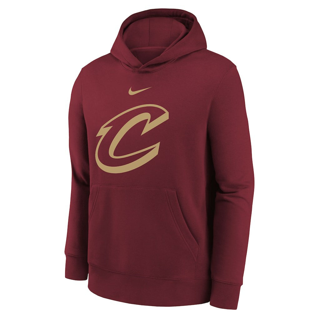 Cleveland Cavaliers Youth 2025/26 Club Fleece Hoodie Wine