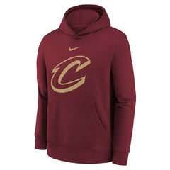Cleveland Cavaliers Youth 2025/26 Club Fleece Hoodie Wine