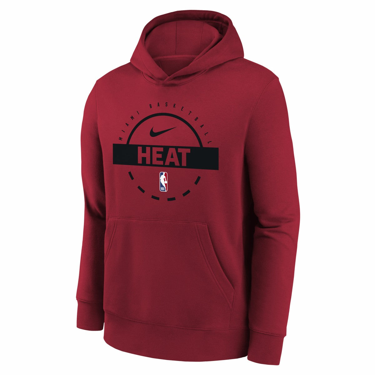 Miami Heat Youth 2025/26 Club Fleece Practice Hoodie Red