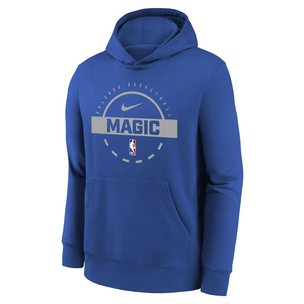 Orlando Magic Youth 2025/26 Club Fleece Practice Hoodie Blue
