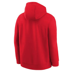 Chicago Bulls Youth 2025/26 Club Fleece Practice Hoodie Red