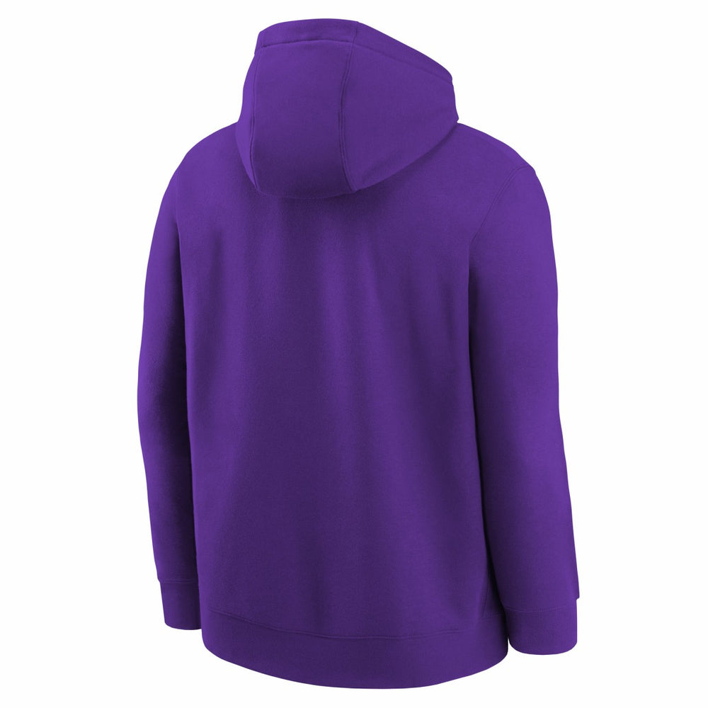 Sacramento Kings Youth 2025/26 Club Fleece Practice Hoodie Purple