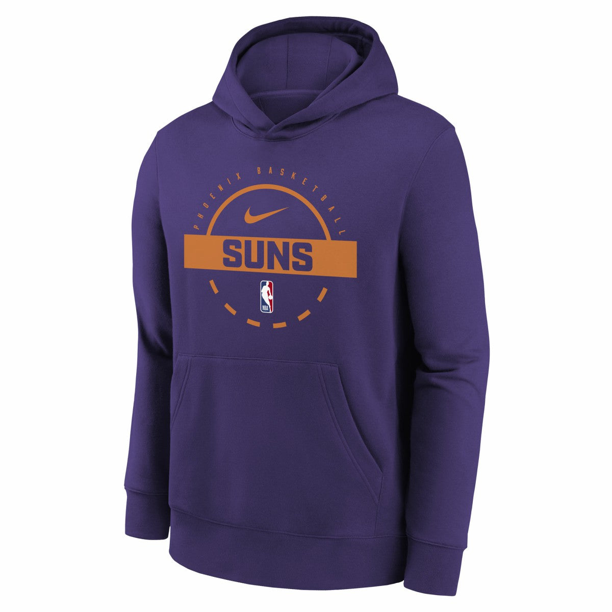 Phoenix Suns Youth 2025/26 Club Fleece Practice Hoodie Purple