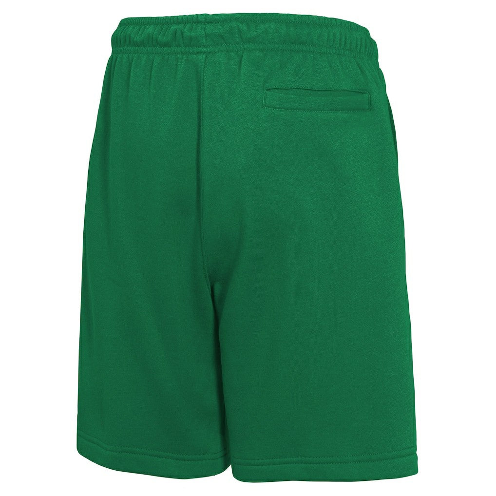 Boston Celtics Youth Courtside Club Fleece Shorts Kelly Green
