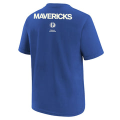 Dallas Mavericks Jordan Brand Youth Courtside Statement 85 T-Shirt Royal