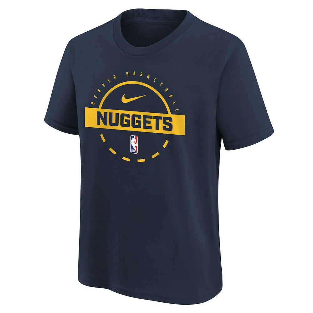 Denver Nuggets Youth Practice T-Shirt Navy