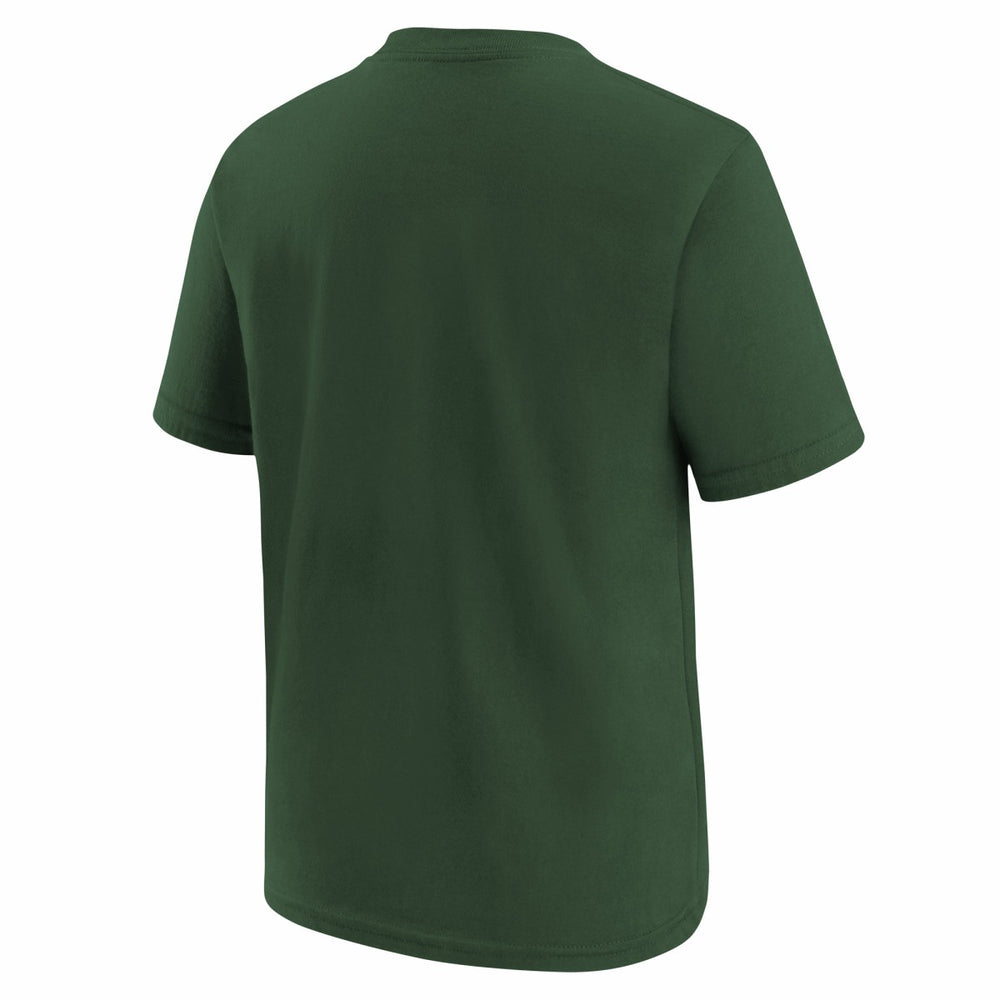 Milwaukee Bucks Youth Practice T-Shirt Hunter Green
