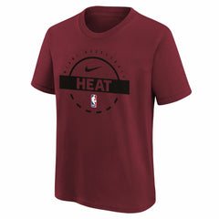 Miami Heat Youth Practice T-Shirt Red