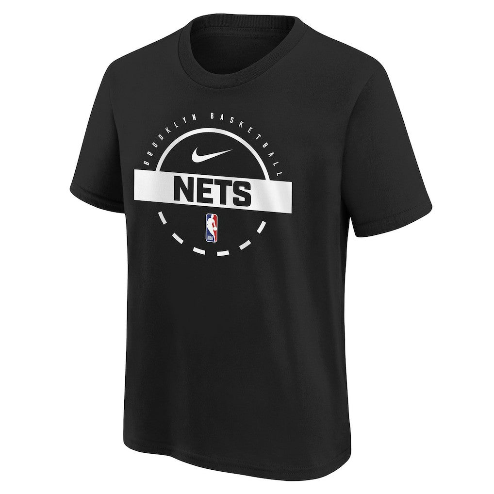 Brooklyn Nets Youth Practice T-Shirt Black