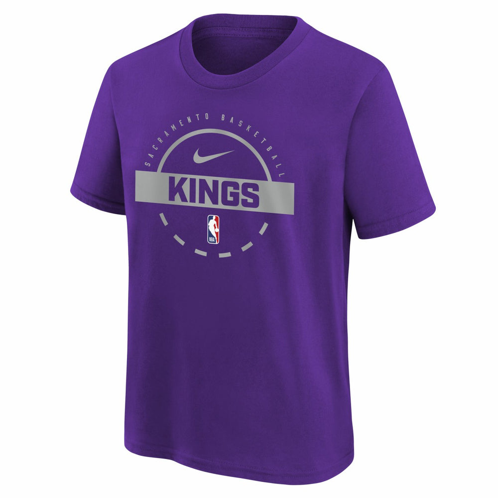 Sacramento Kings Youth Practice T-Shirt Purple