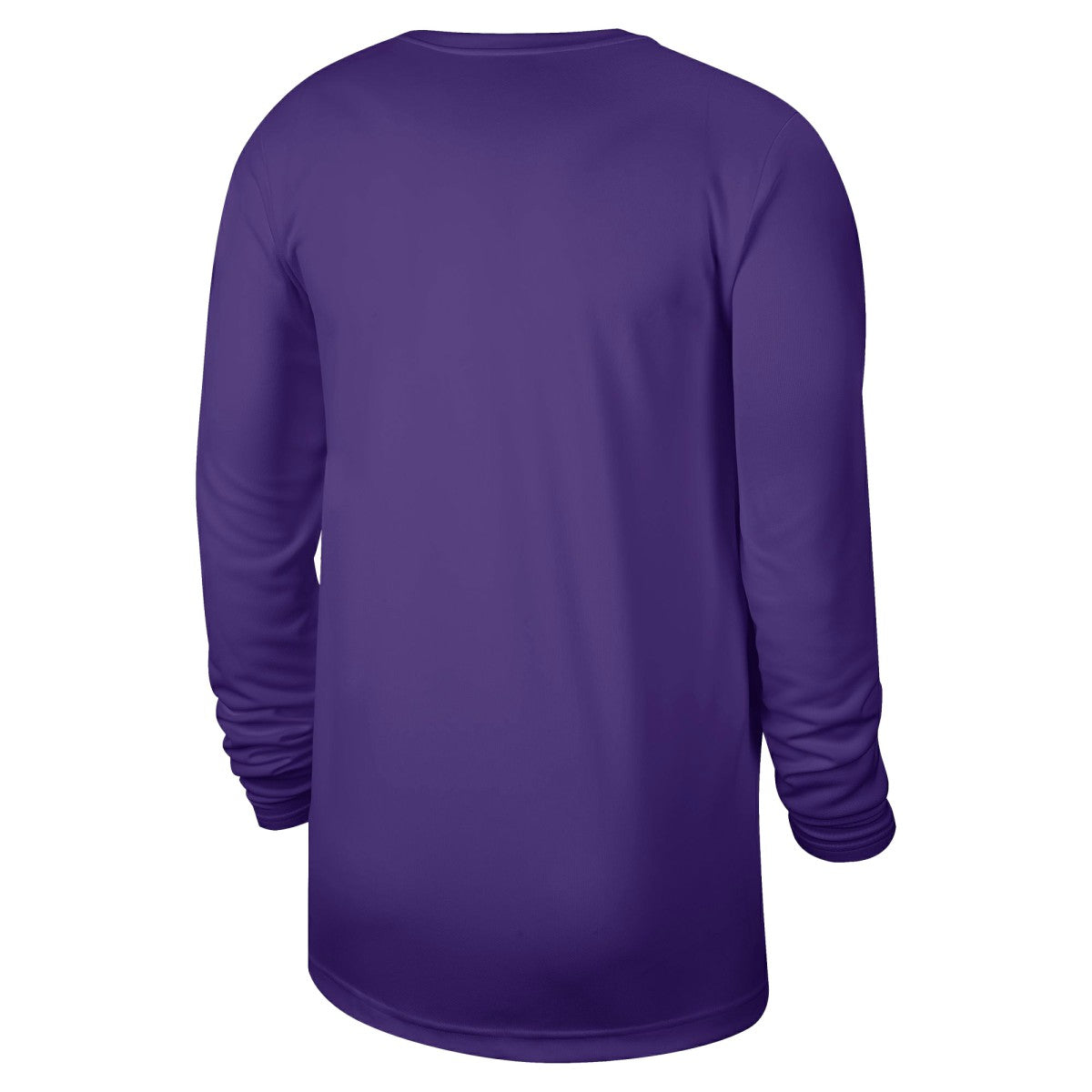 Los Angeles Lakers 2025/26 On-Court Flare Dri-FIT Practice Long Sleeve Tri-Blend T-Shirt Purple