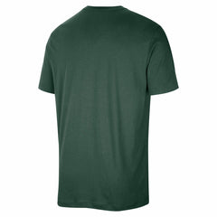 Milwaukee Bucks 2025/26 On-Court Flare Performance Practice T-Shirt Hunter Green