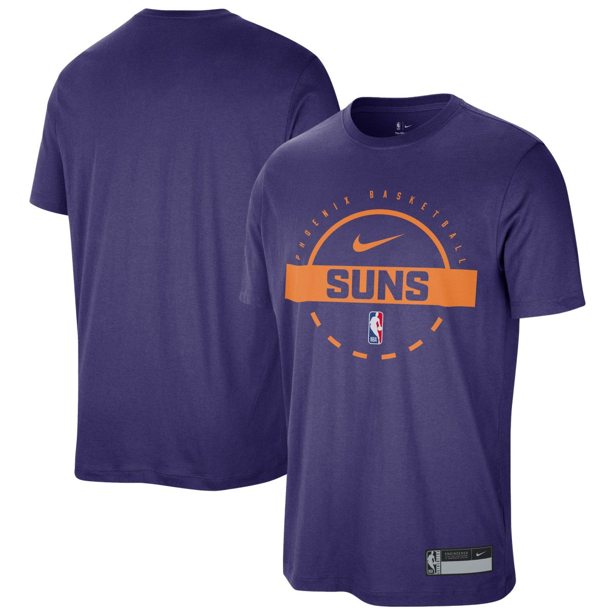 Phoenix Suns 2025/26 On-Court Flare Dri-FIT Practice T-Shirt Purple