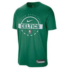 Boston Celtics 2025/26 On-Court Flare Performance Practice T-Shirt Kelly Green