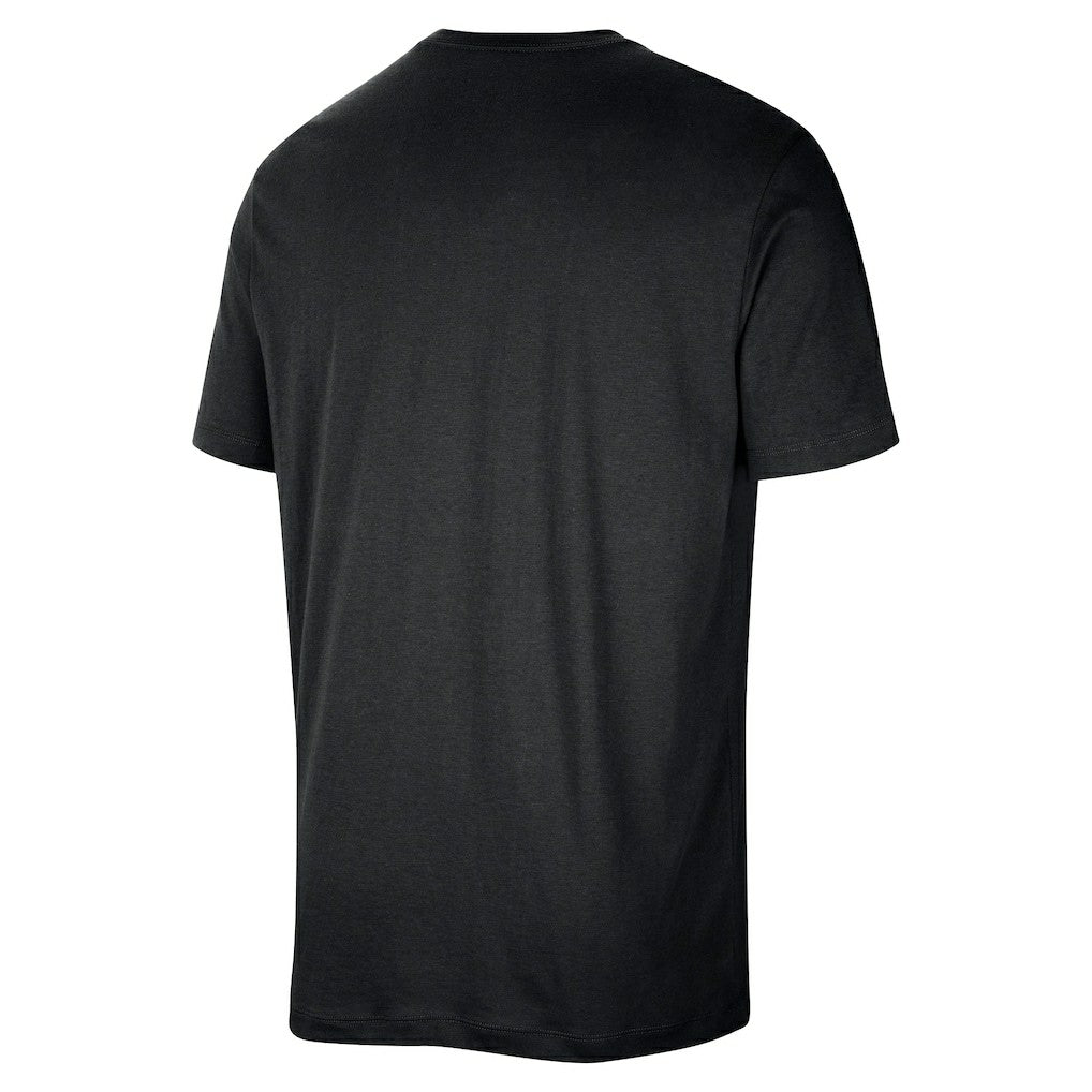 Brooklyn Nets 2025/26 On-Court Flare Performance Practice T-Shirt Black