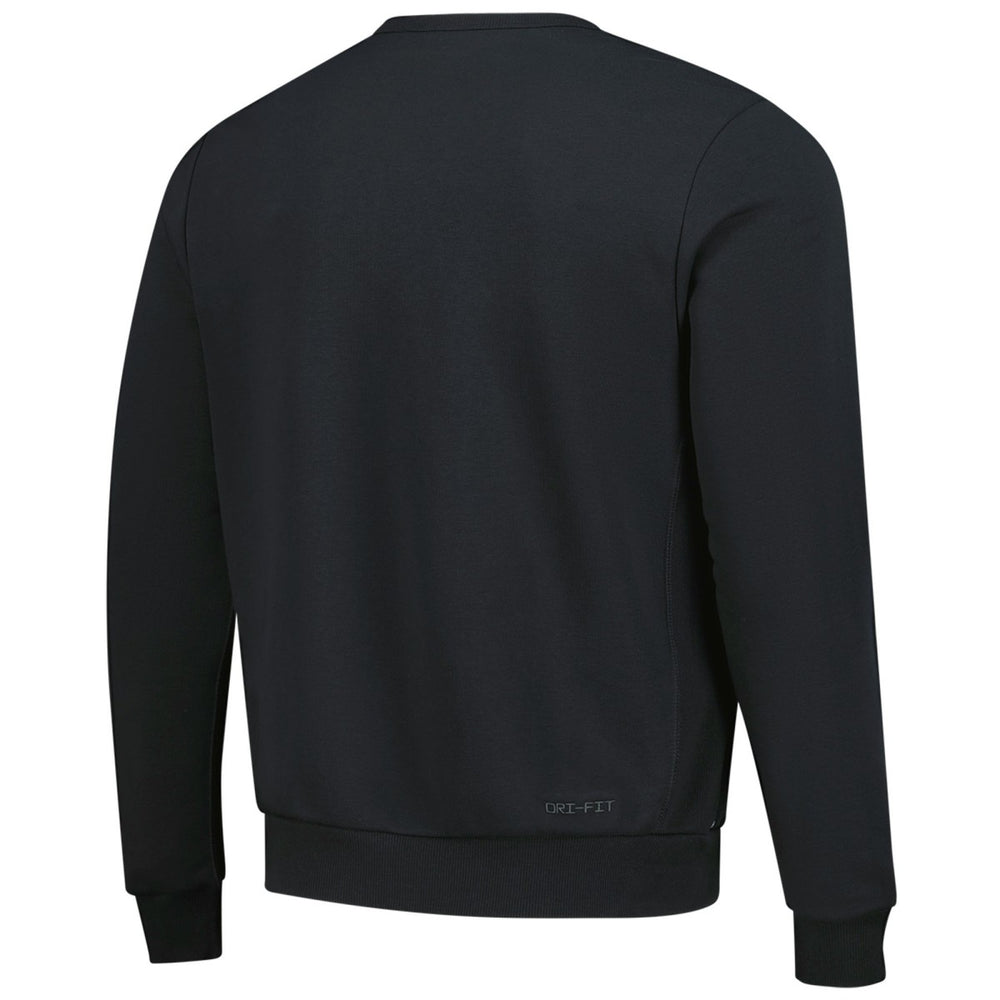 Milwaukee Bucks Authentic Standard Issue Travel Dri-FIT Sweatshirt Black
