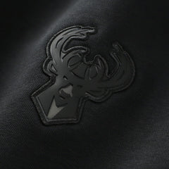 Milwaukee Bucks Authentic Standard Issue Travel Dri-FIT Sweatshirt Black