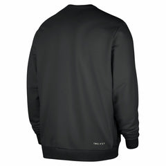 New York Knicks Authentic Standard Issue Travel Dri-FIT Sweatshirt Black