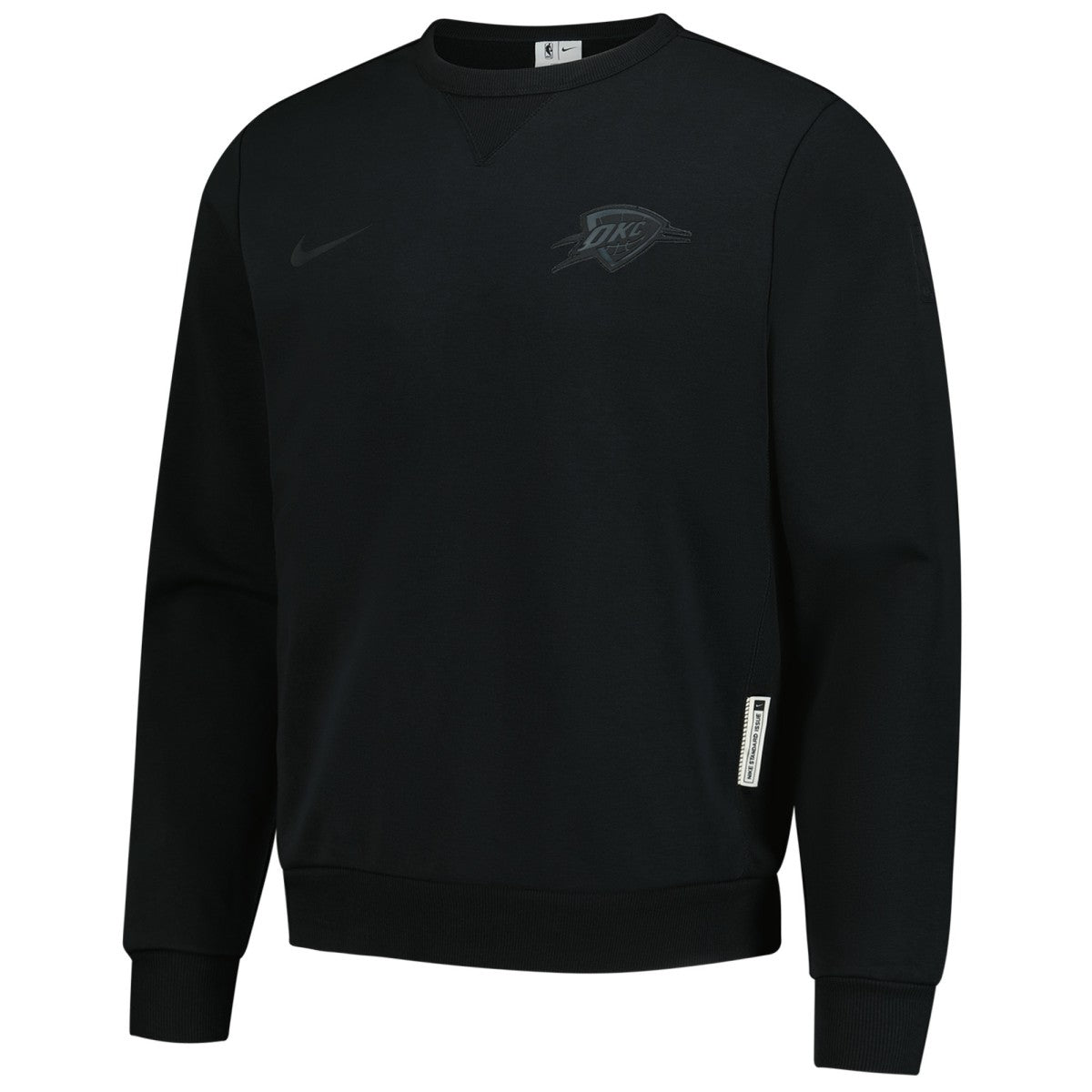 Oklahoma City Thunder Authentic Standard Issue Travel Dri-FIT Sweatshirt Black
