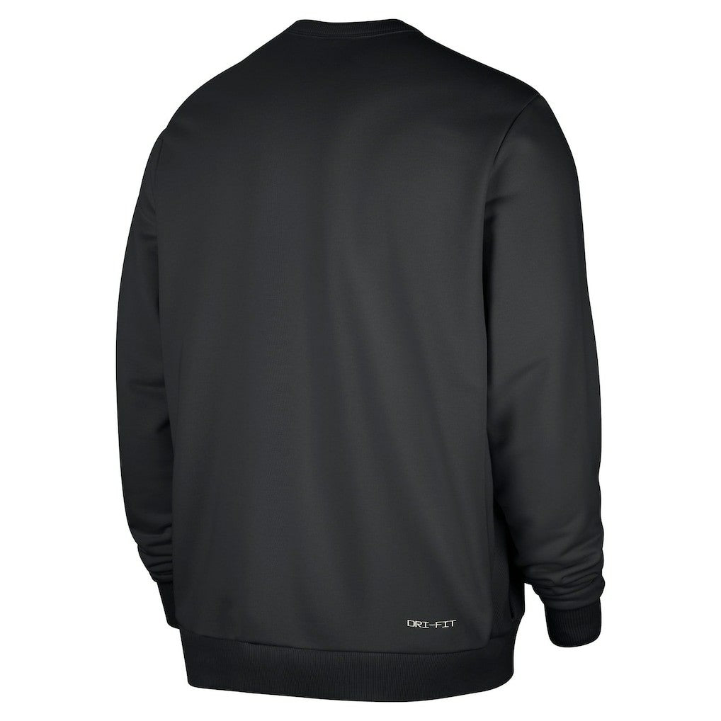 Golden State Warriors Authentic Standard Issue Travel Dri-FIT Sweatshirt Black