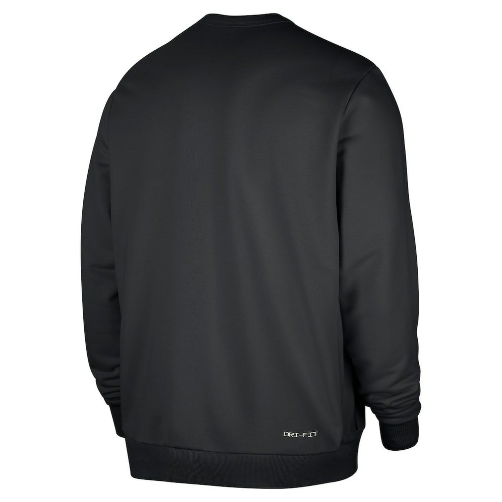 Golden State Warriors Authentic Standard Issue Travel Dri-FIT Sweatshirt Black