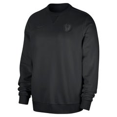 Dallas Mavericks Authentic Standard Issue Travel Dri-FIT Sweatshirt Black