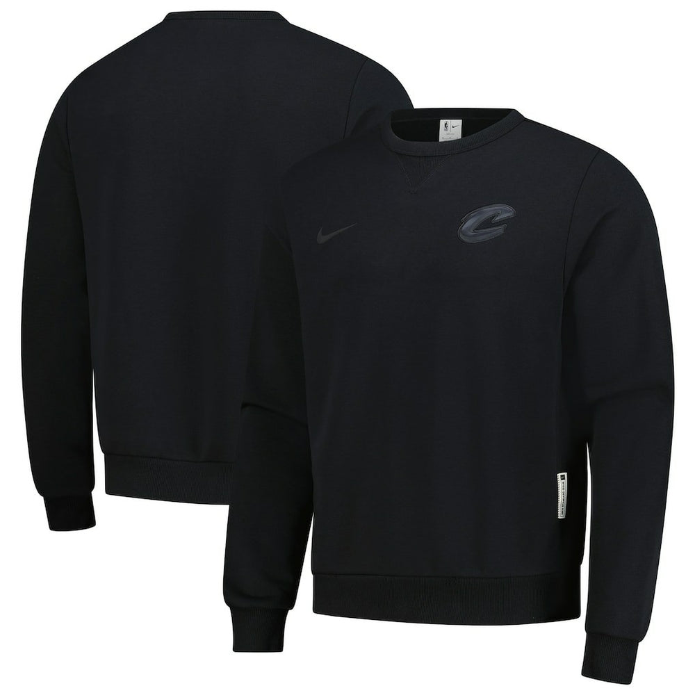 Cleveland Cavaliers Authentic Standard Issue Travel Dri-FIT Sweatshirt Black