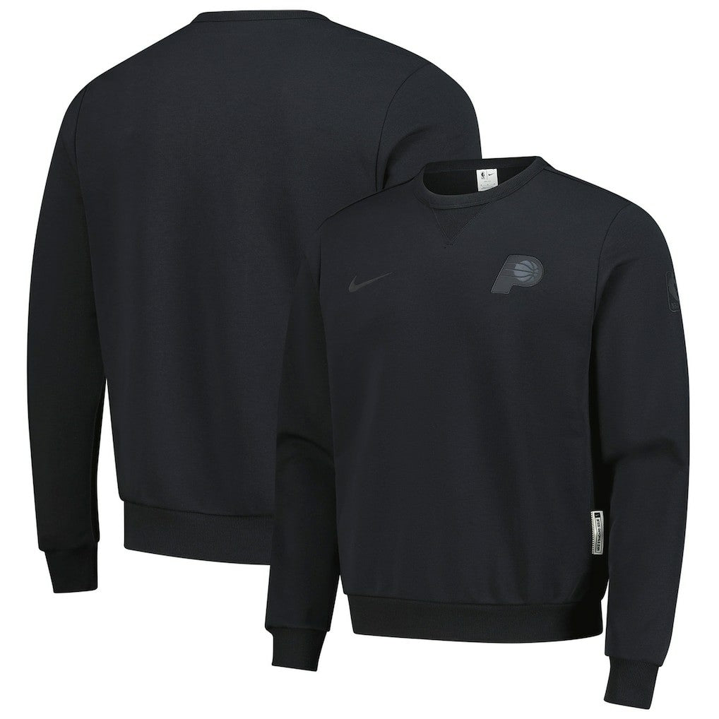 Indiana Pacers Authentic Standard Issue Travel Dri-FIT Sweatshirt Black