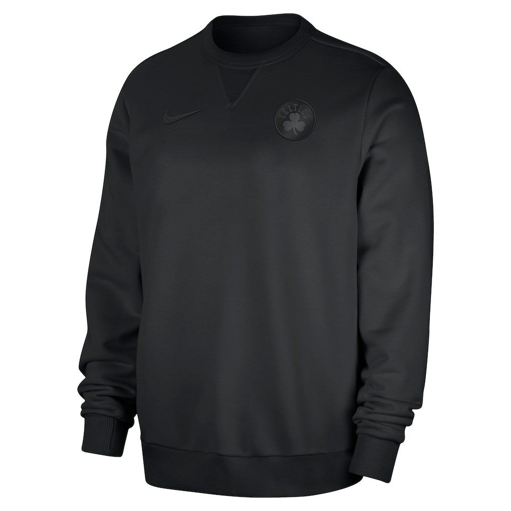 Boston Celtics Authentic Standard Issue Travel Dri-FIT Sweatshirt Black