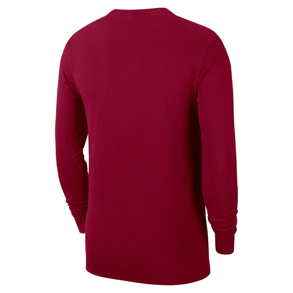 Cleveland Cavaliers Authentic Long Sleeve Practice T-Shirt Wine
