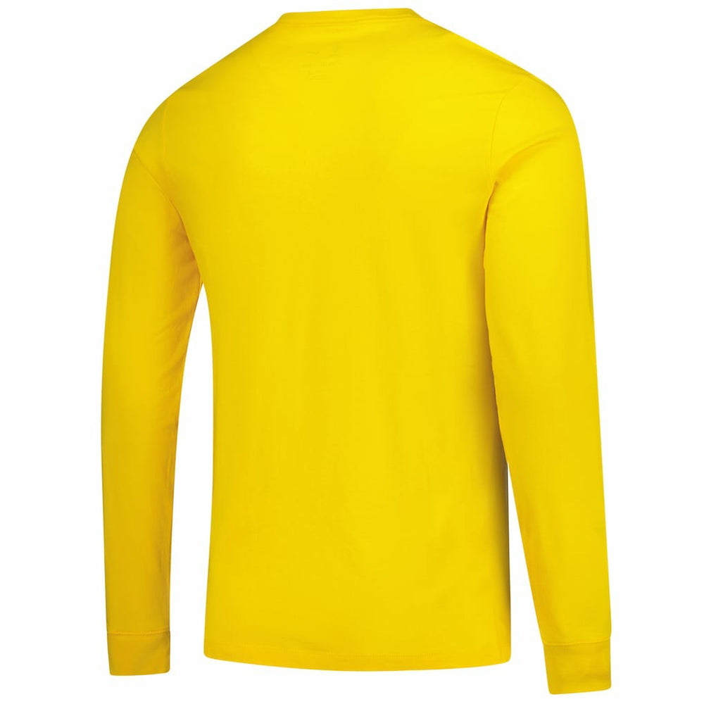 Indiana Pacers Authentic Long Sleeve Practice T-Shirt Gold