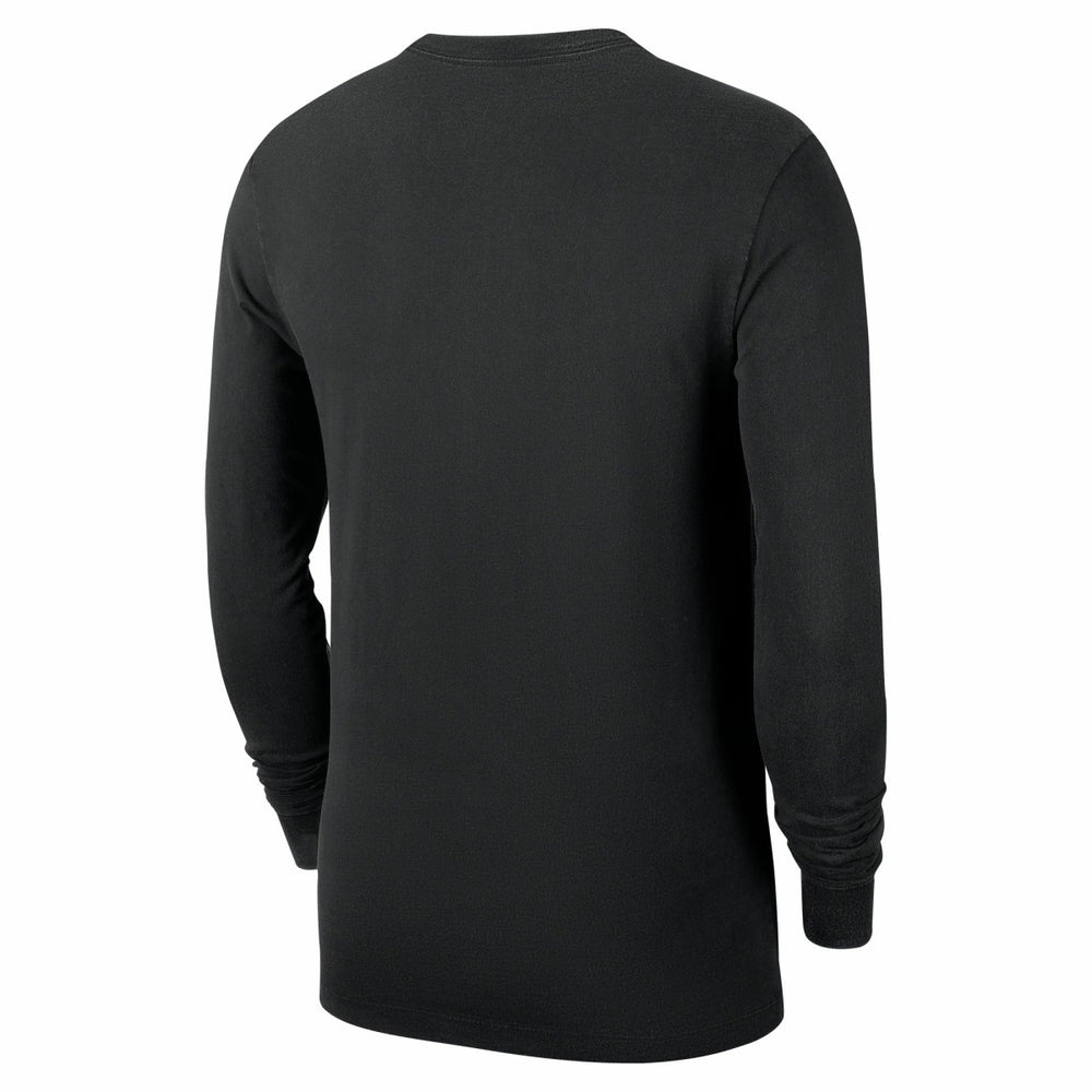 New York Knicks Authentic Long Sleeve Practice T-Shirt Black