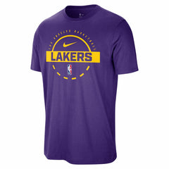 Los Angeles Lakers Authentic Practice T-Shirt Purple