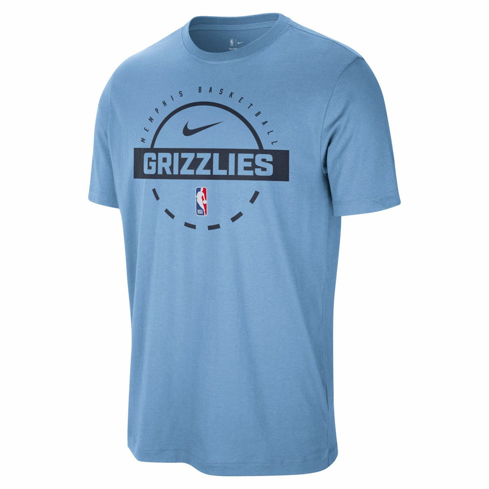 Memphis Grizzlies Authentic Practice T-Shirt Light Blue