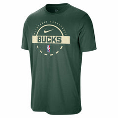 Milwaukee Bucks Authentic Practice T-Shirt Hunter Green