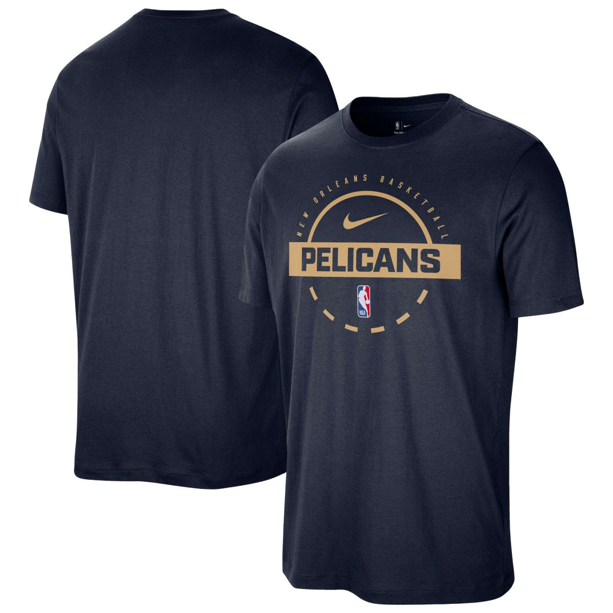 New Orleans Pelicans Authentic Practice T-Shirt Navy