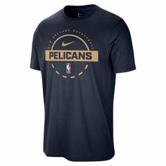 New Orleans Pelicans Authentic Practice T-Shirt Navy
