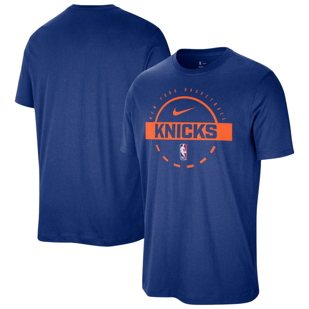 New York Knicks Authentic Practice T-Shirt Blue
