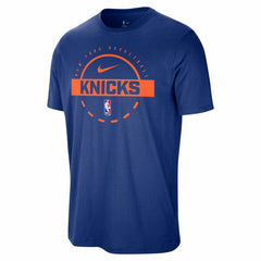 New York Knicks Authentic Practice T-Shirt Blue