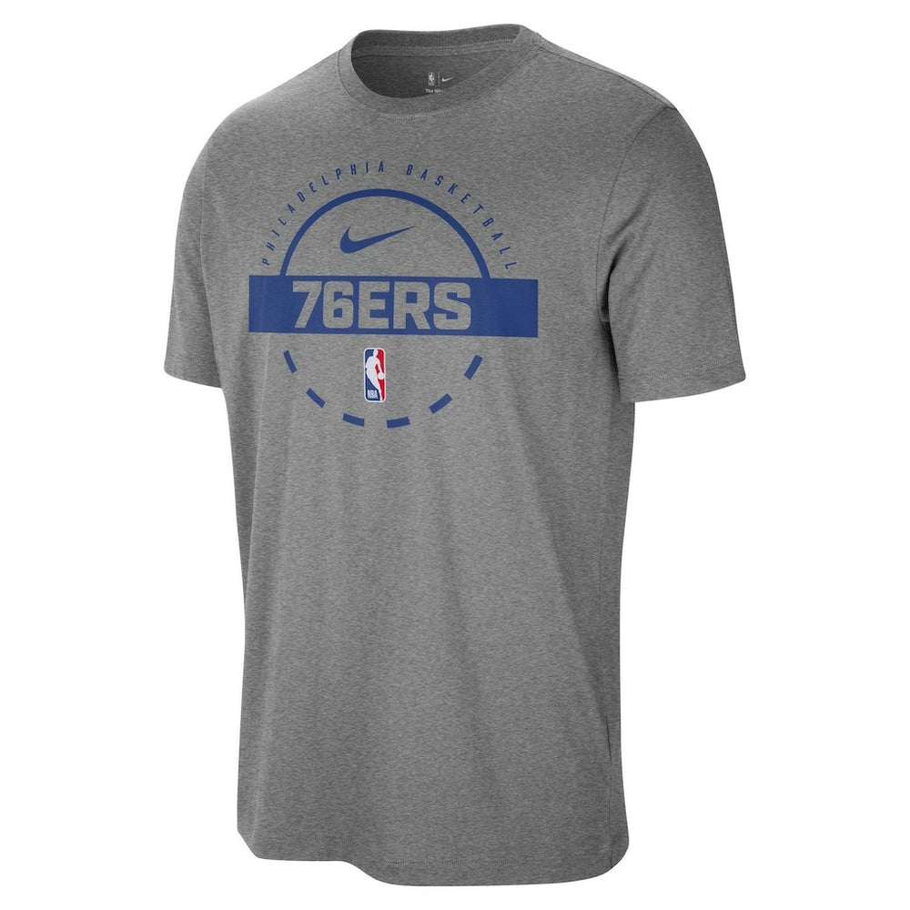 Philadelphia 76ers Authentic Practice T-Shirt Charcoal