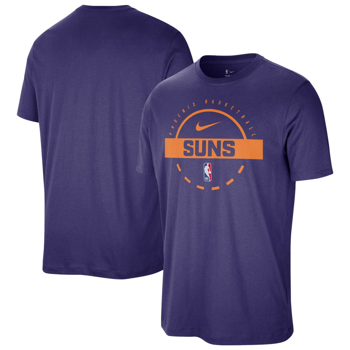 Phoenix Suns Authentic Practice T-Shirt Purple