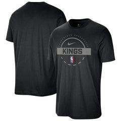 Sacramento Kings Authentic Practice T-Shirt Black