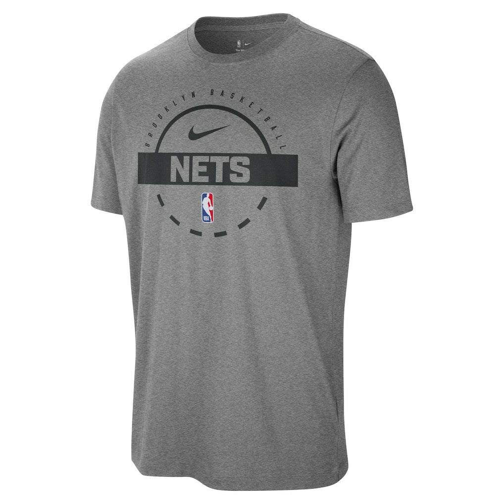 Brooklyn Nets Authentic Practice T-Shirt Charcoal