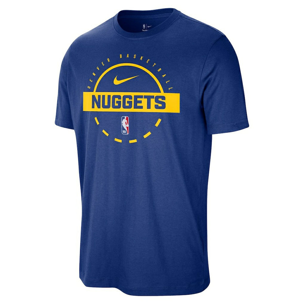 Denver Nuggets Authentic Practice T-Shirt Blue