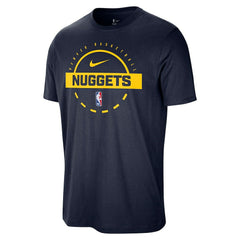 Denver Nuggets Authentic Practice T-Shirt Navy