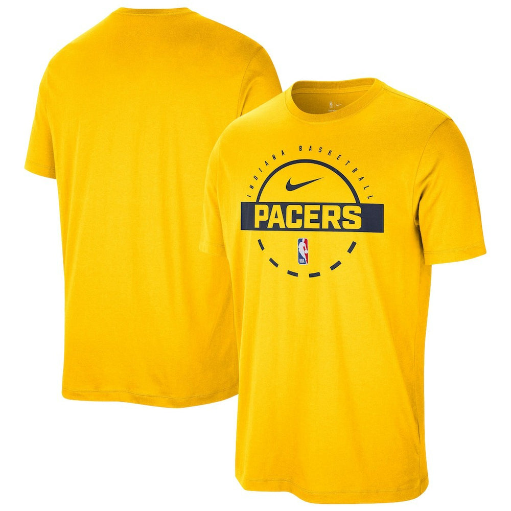 Indiana Pacers Authentic Practice T-Shirt Gold
