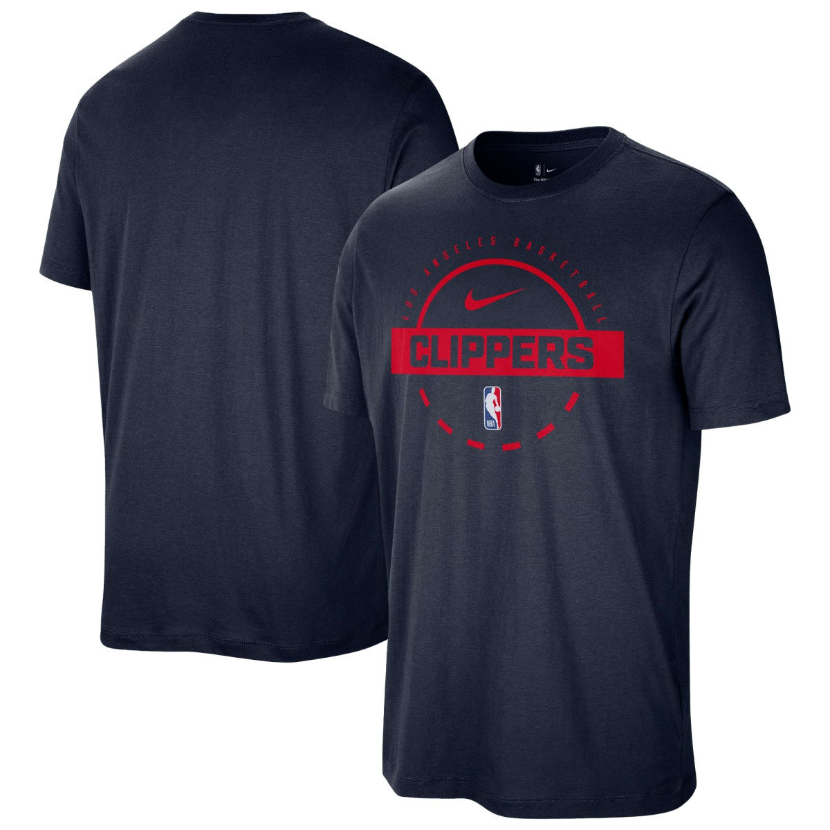 LA Clippers Authentic Practice T-Shirt Navy